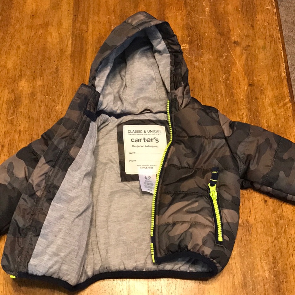Carters camouflage puff jacket - Picture 2 of 2